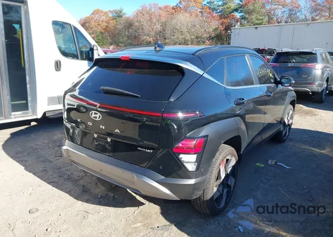 2024 Hyundai Kona Limited z USA, uszkodzony, nr VIN KM8HECA36RU152526